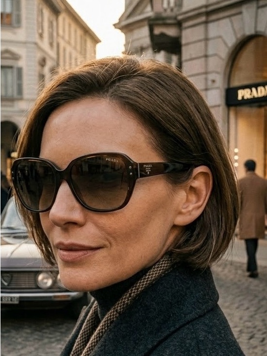 Prada Accessories - Prada Women’s SPR 16M Polarized Sunglasses Brown Tortoise  Made in Italy! 🇮🇹